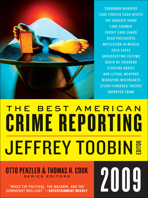 Title details for The Best American Crime Reporting 2009 by Jeffrey Toobin - Available